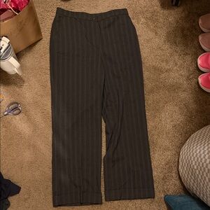 Women’s Black Striped slacks